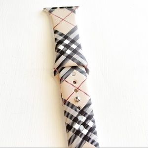 Plaid watch band 42/44 s/m🆕